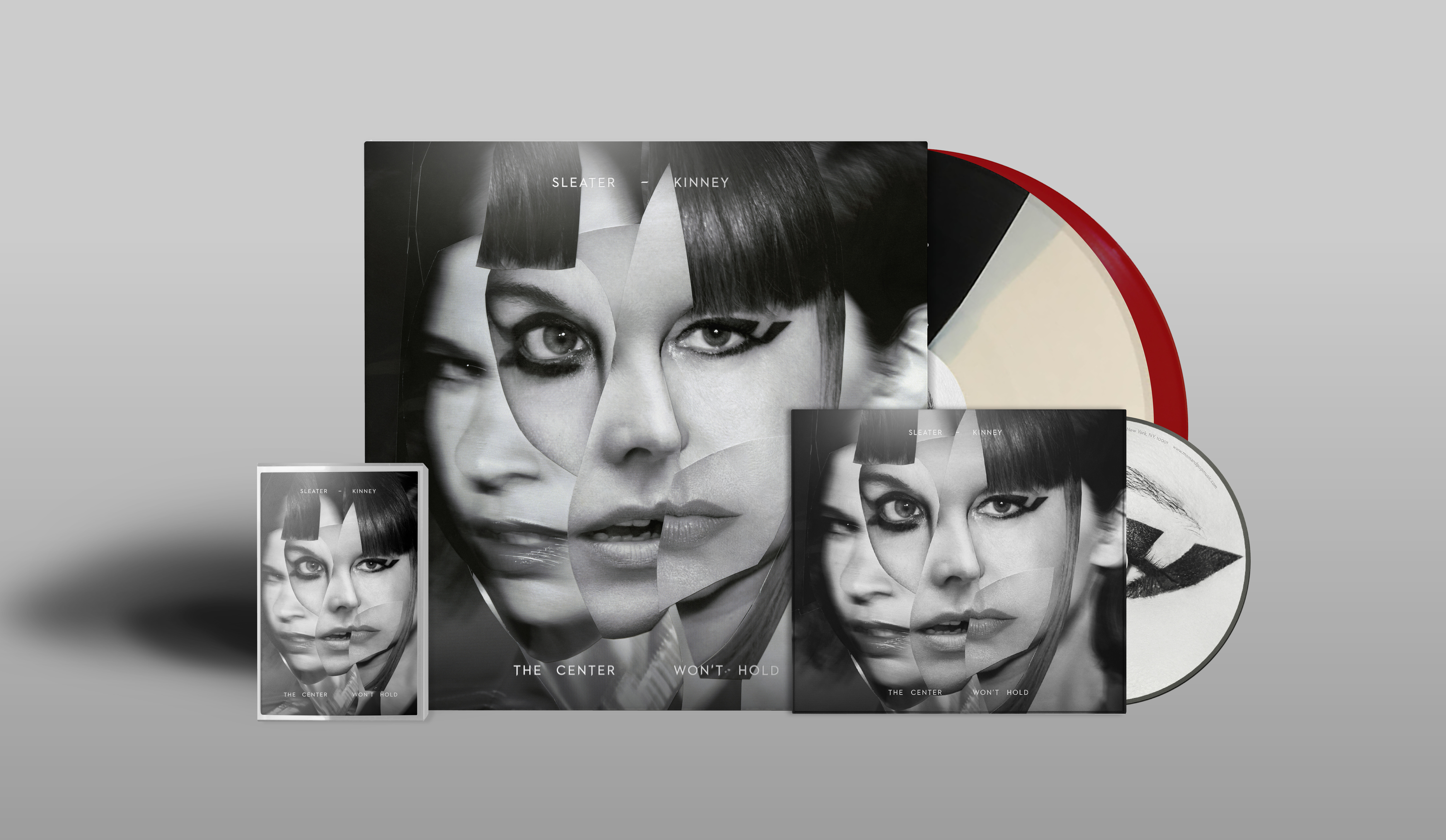 POSTER by SLEATER KINNEY center wont hold Promo For the bands tour album cd...